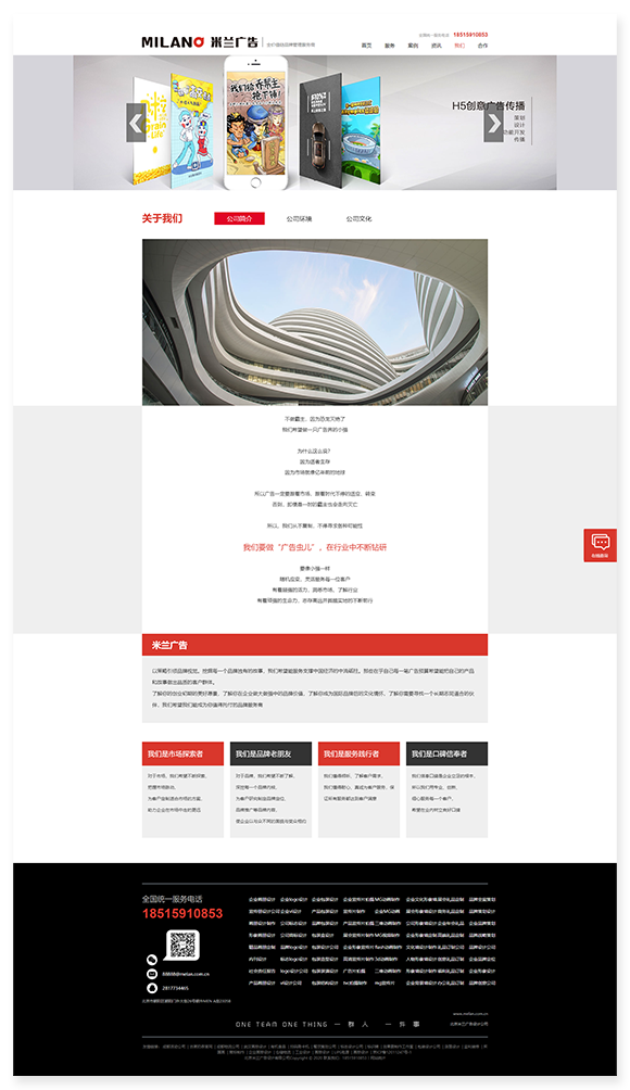 网站建设案例效果图