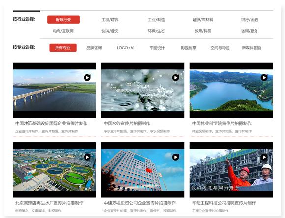 网站建设案例效果图
